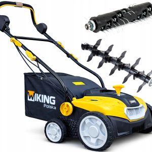AERATOR ELEKTRYCZNY AREATOR WERTYKULATOR AERACJA 3W1 Z KOSZEM 45l 2600W